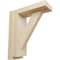 Ekena Millwork 2 1/2"W x 6 1/4"D x 7 1/2"H Traditional Shelf Bracket, Rubberwood BKT02X06X07TRRW - alternate 1